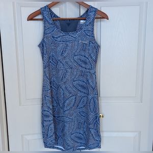 Columbia PFG Knit Sleeveless Skoop Neck Dress Size XS Beach Boating Pool Party